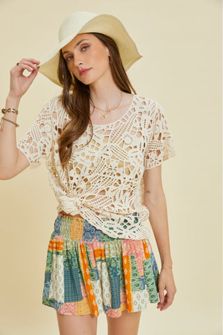 Heyson Patches Print Shorts - LAST ONE FINAL SALE