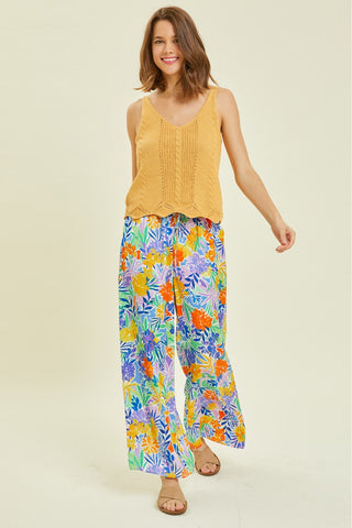 Heyson Tropical Wide Leg Pants - LAST ONE FINAL SALE