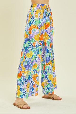 Heyson Tropical Wide Leg Pants - LAST ONE FINAL SALE