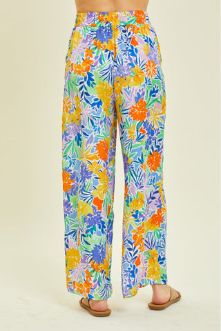 Heyson Tropical Wide Leg Pants - LAST ONE FINAL SALE