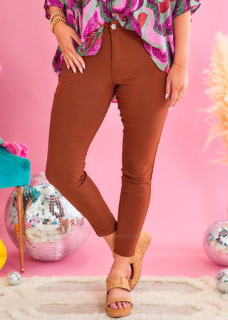 Emmy Hyper Stretch Skinny - Copper - LAST ONE FINAL SALE