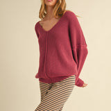 Sasha Textured Sweater - 3 Colors LAST ONES FINAL SALE