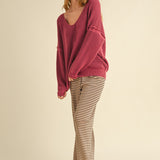 Sasha Textured Sweater - 3 Colors LAST ONES FINAL SALE