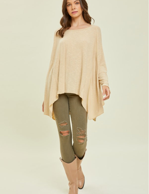 Darcy Oversized Top - - LAST ONES FINAL SALE