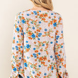 Robin Floral Top - FINAL SALE
