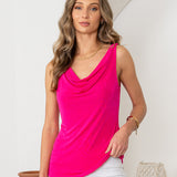 Sunlit Meadow Top - Fuchsia - LAST ONES FINAL SALE