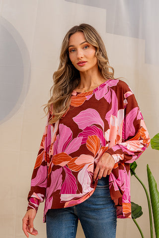 Dancing With Petals Top - 2 Colors - PREORDER