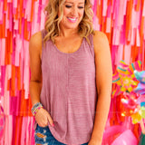 True For You Top - Burgundy* LAST ONES FINAL SALE *