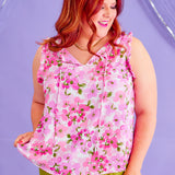 Two Way Street Top - Fuchsia* LAST ONES FINAL SALE *