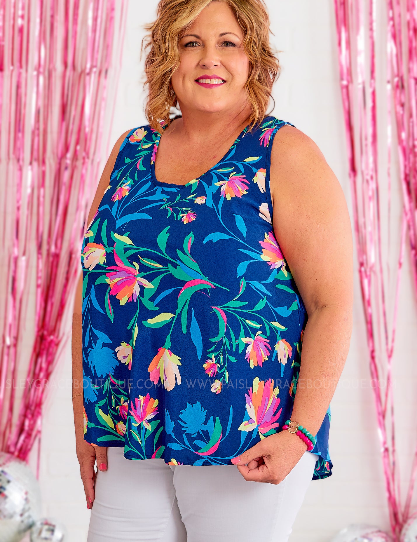 Secrets To Share Top - Navy* LAST ONES FINAL SALE *