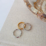 The Element Stack Ring Trio - WATERPROOF-Ring-Pretty Simple