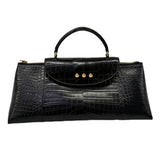 Elena Croc Embossed Crossbody - PREORDER