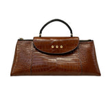 Elena Croc Embossed Crossbody - PREORDER