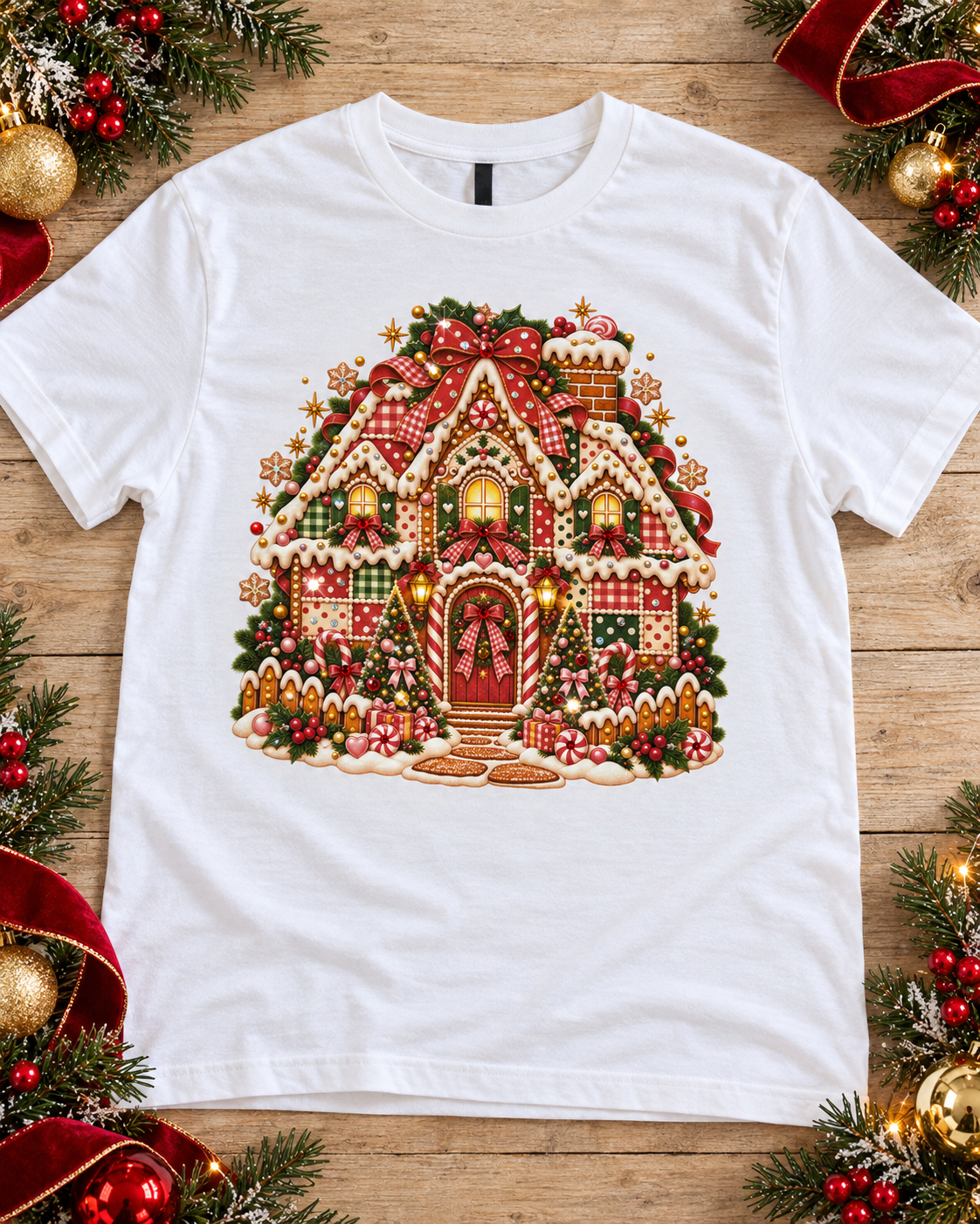 The Gingerbread Chateau Boujee Tee - 3 Styles