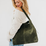 Evie Suede Hobo Shoulder Bag-Shoulder Bag-Pretty Simple