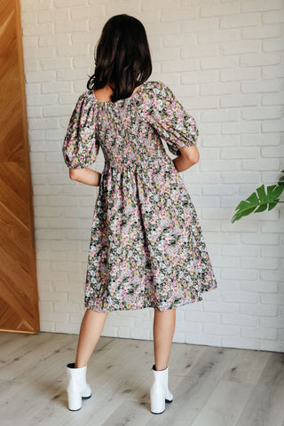 Excellence Without Effort Floral Dress - MONDAY MAGIC