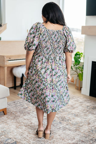 Excellence Without Effort Floral Dress - MONDAY MAGIC