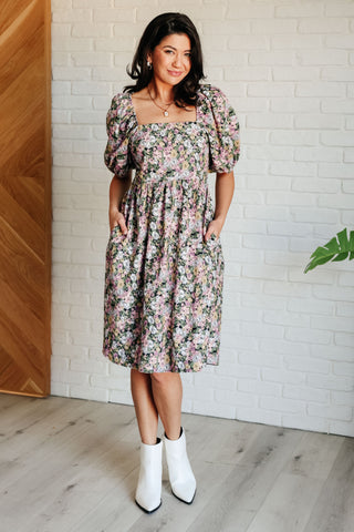 Excellence Without Effort Floral Dress - MONDAY MAGIC