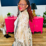Push Your Luck Cardigan - Vintage Bird - FINAL SALE