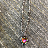 Volcano Heart Necklace - PREORDER
