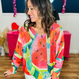 Allegra - Watermelon Sweater