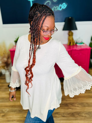 Something Else Top - Beige