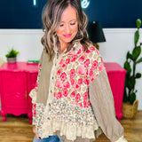 POL Long Sleeve Roomy Fit Top - FINAL SALE