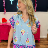 Bluebell Coast Top - FINAL SALE