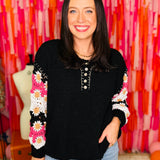 Soft Willow Pullover - Black