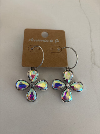Annie Floral Dangle Earrings