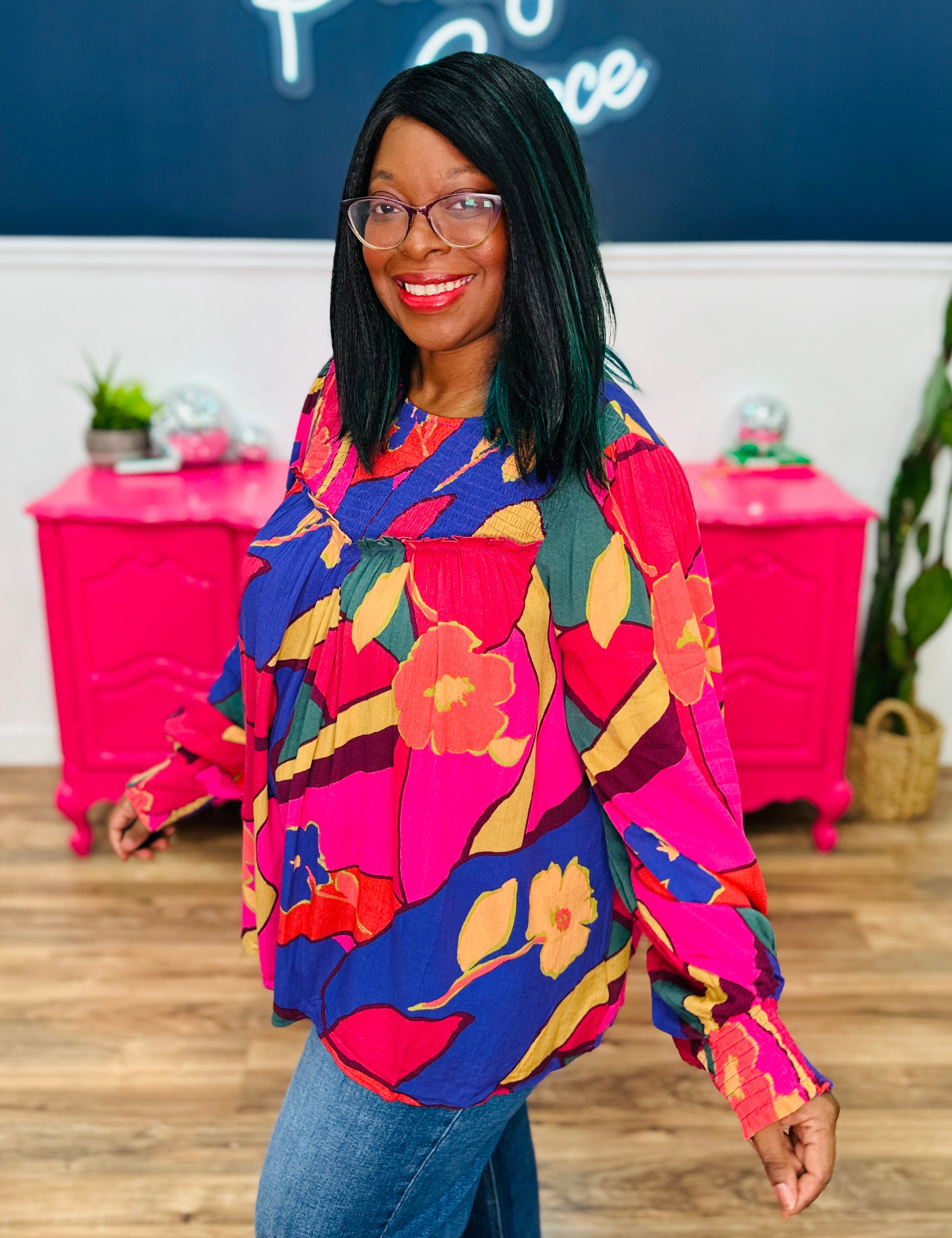 Boogie Down Bloom Top - LAST ONES FINAL SALE
