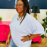 Summer Sugar Top - Soft Blue - LAST ONES FINAL SALE