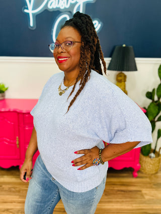 Summer Sugar Top - Soft Blue - FINAL SALE