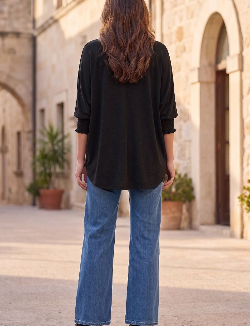 Pretty Little Detour Top - Black