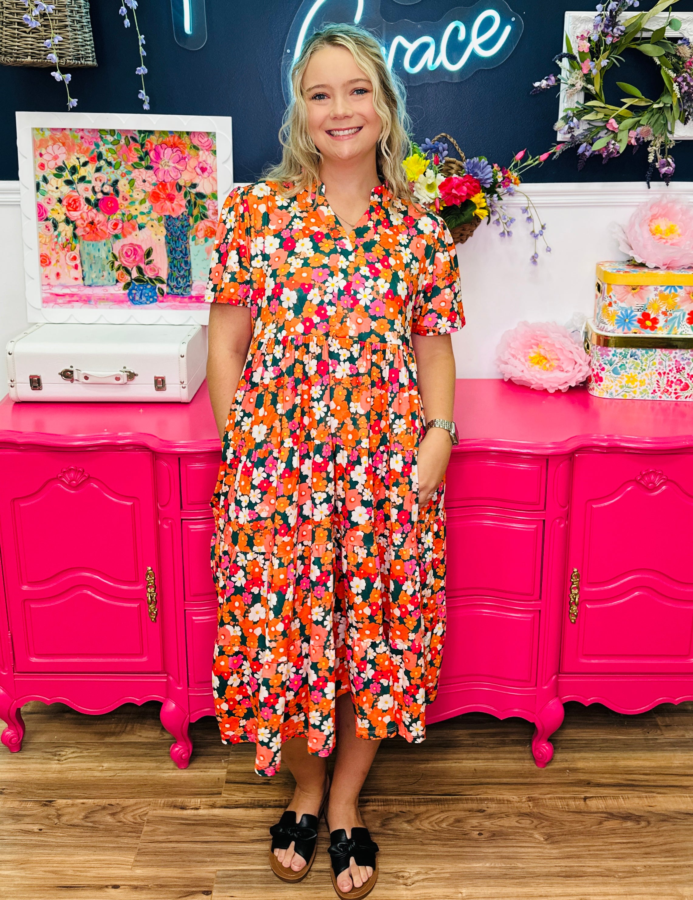 Summer Wildflower Dress
