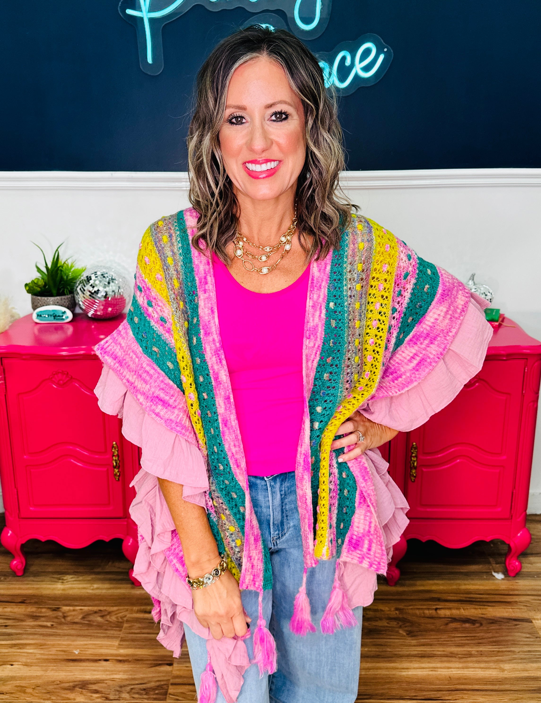 POL Easy On Me Cardigan - FINAL SALE