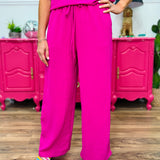 Sweet Tea Sundays Pants - Fuchsia - LAST ONES FINAL SALE