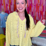 Endless Sunny Days Sweater - Pineapple