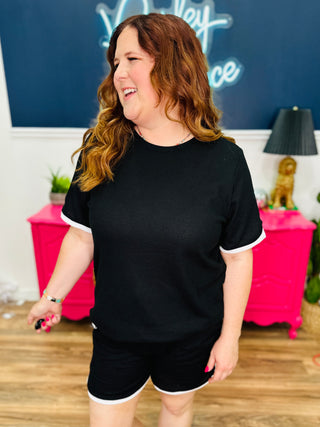 Sideline Chic Set - Black - FINAL SALE