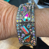 ATG Multi Shape AB Crystal Stretch Bracelet  #115 - Preorder