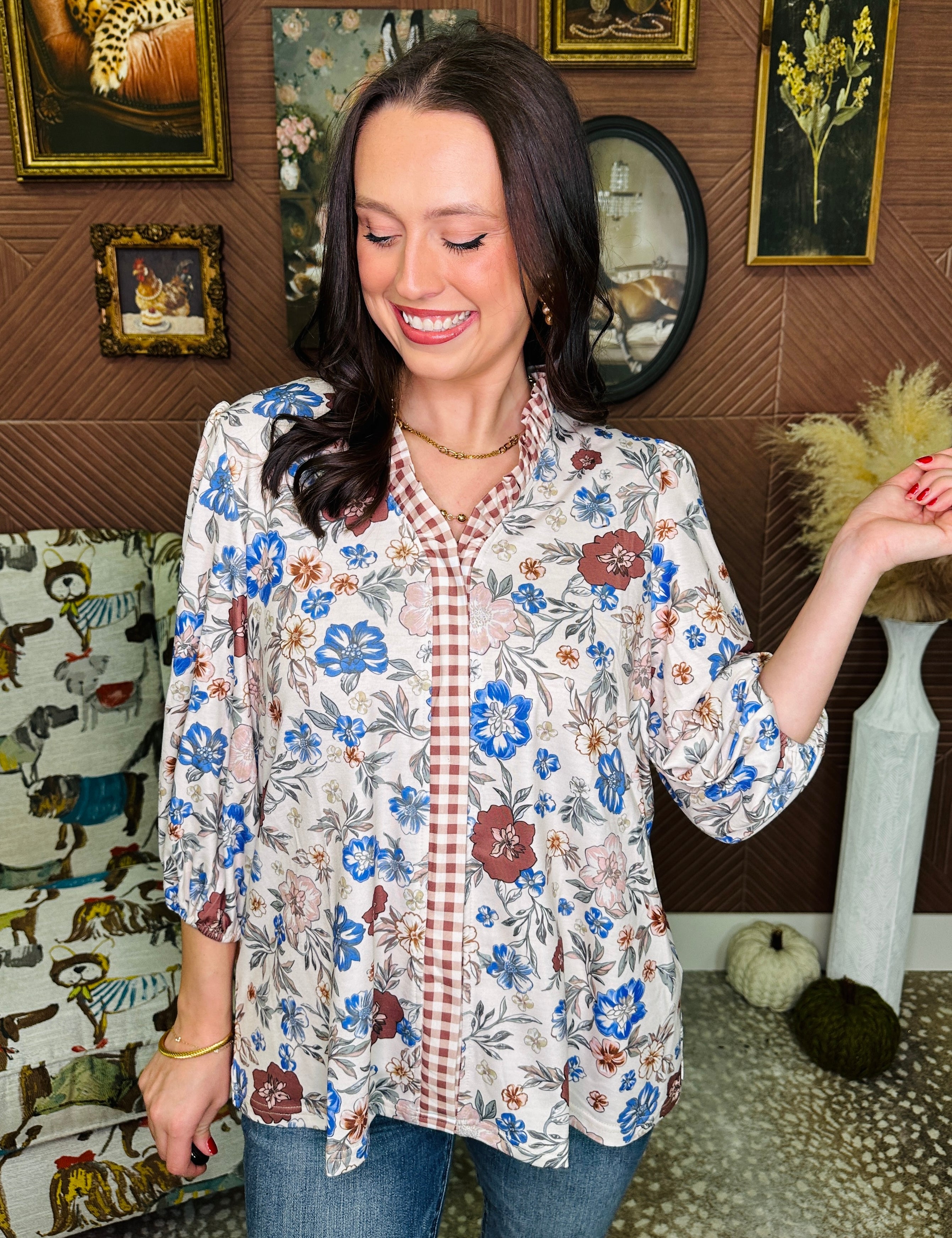 Wildflower Ranch Top