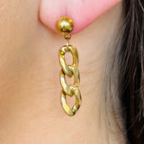 Bella Link Dangle Earrings