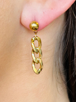 Bella Link Dangle Earrings