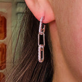 Delaney Paperclip Earrings - 2 Styles