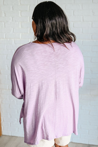 Face It Together Step Hem Pullover - MONDAY MAGIC