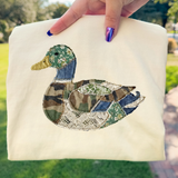 Faux Quilted Duck - Tee or Sweatshirt