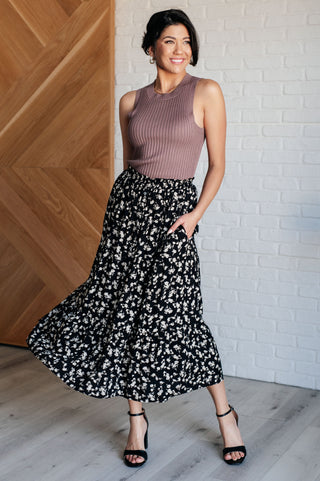 Fielding Flowers Floral Skirt - MONDAY MAGIC