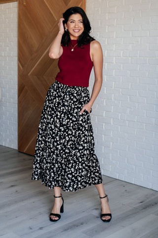 Fielding Flowers Floral Skirt - MONDAY MAGIC