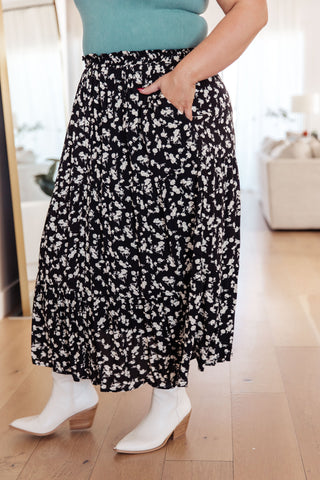 Fielding Flowers Floral Skirt - MONDAY MAGIC