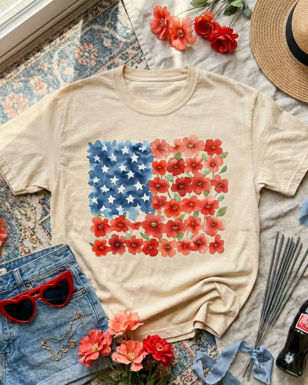 Liberty Blooms Graphic Tee
